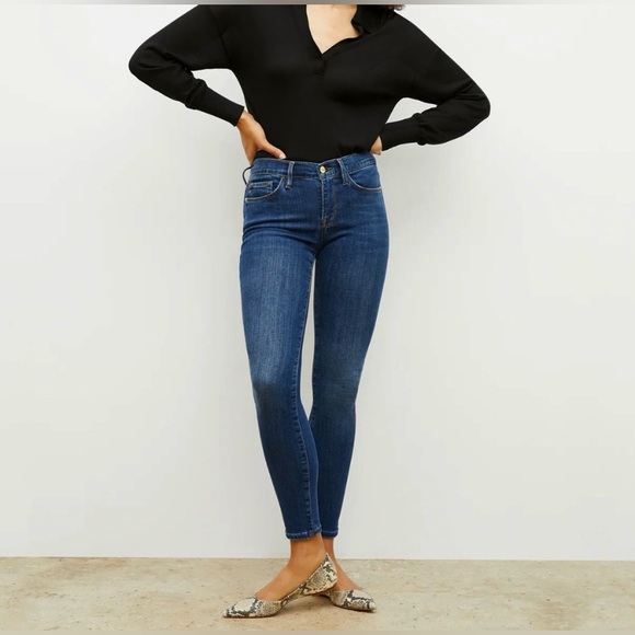 FRAME DENIM Le High Skinny Jean - Picture 1 of 7